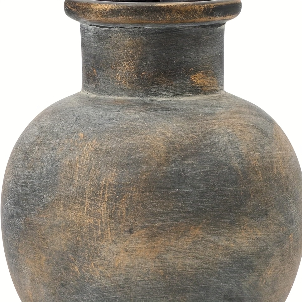 Ceramic Rustic Farmhouse Vase for Home Decor