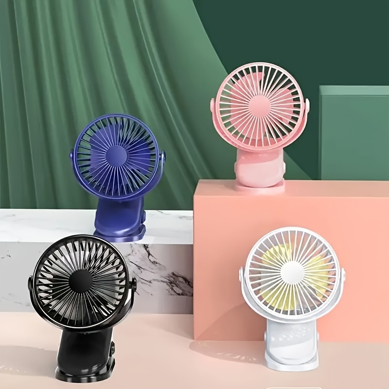 Mini Ventilatore Portatile Pieghevole USB - Ricaricabile Da Scrivania - Foto 4