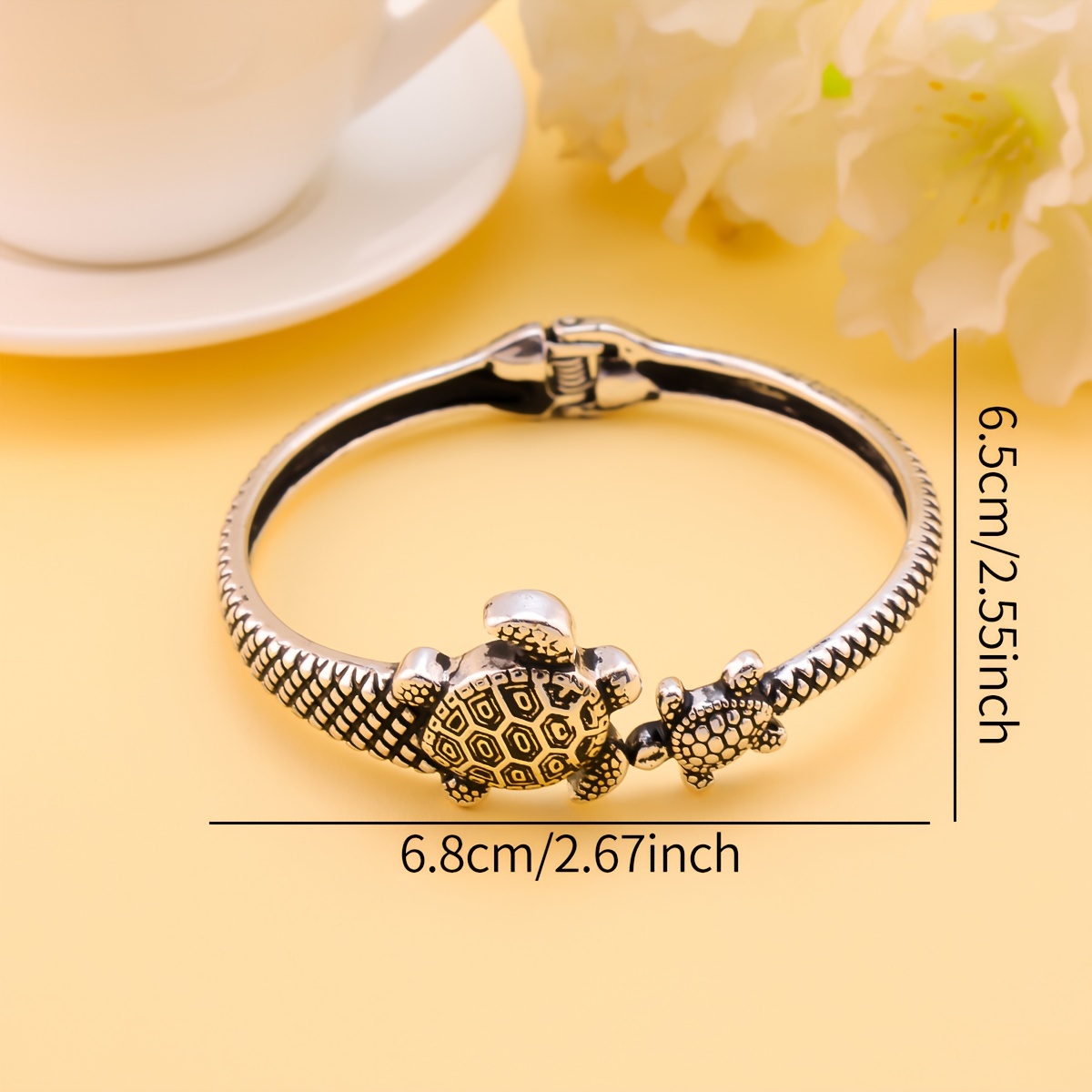Women's Turtle Bracelet - Adjustable Cord Sea Turtle Jewelry