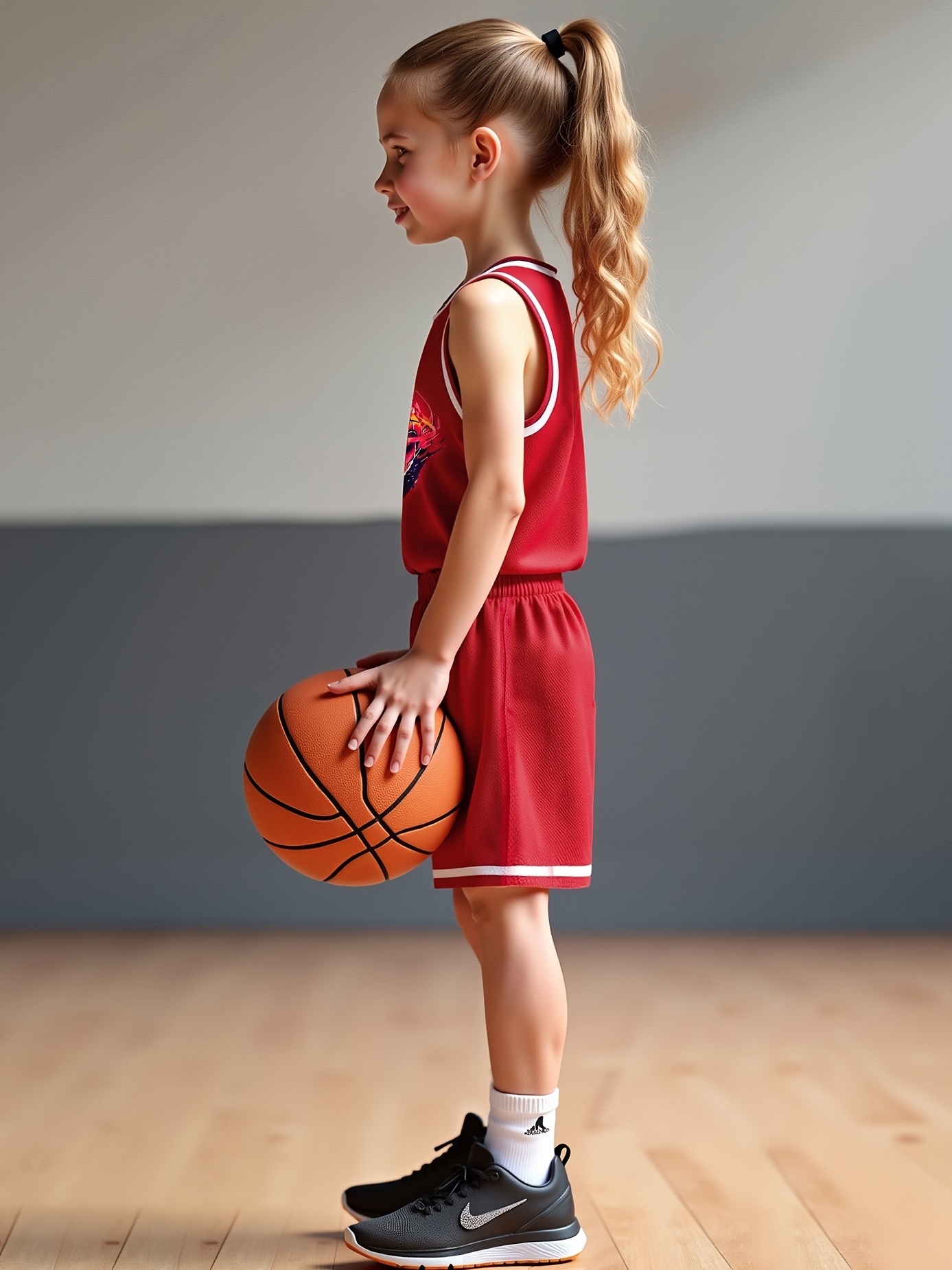 2pcs girls summer fashion basketball outfit sleeveless top Temu