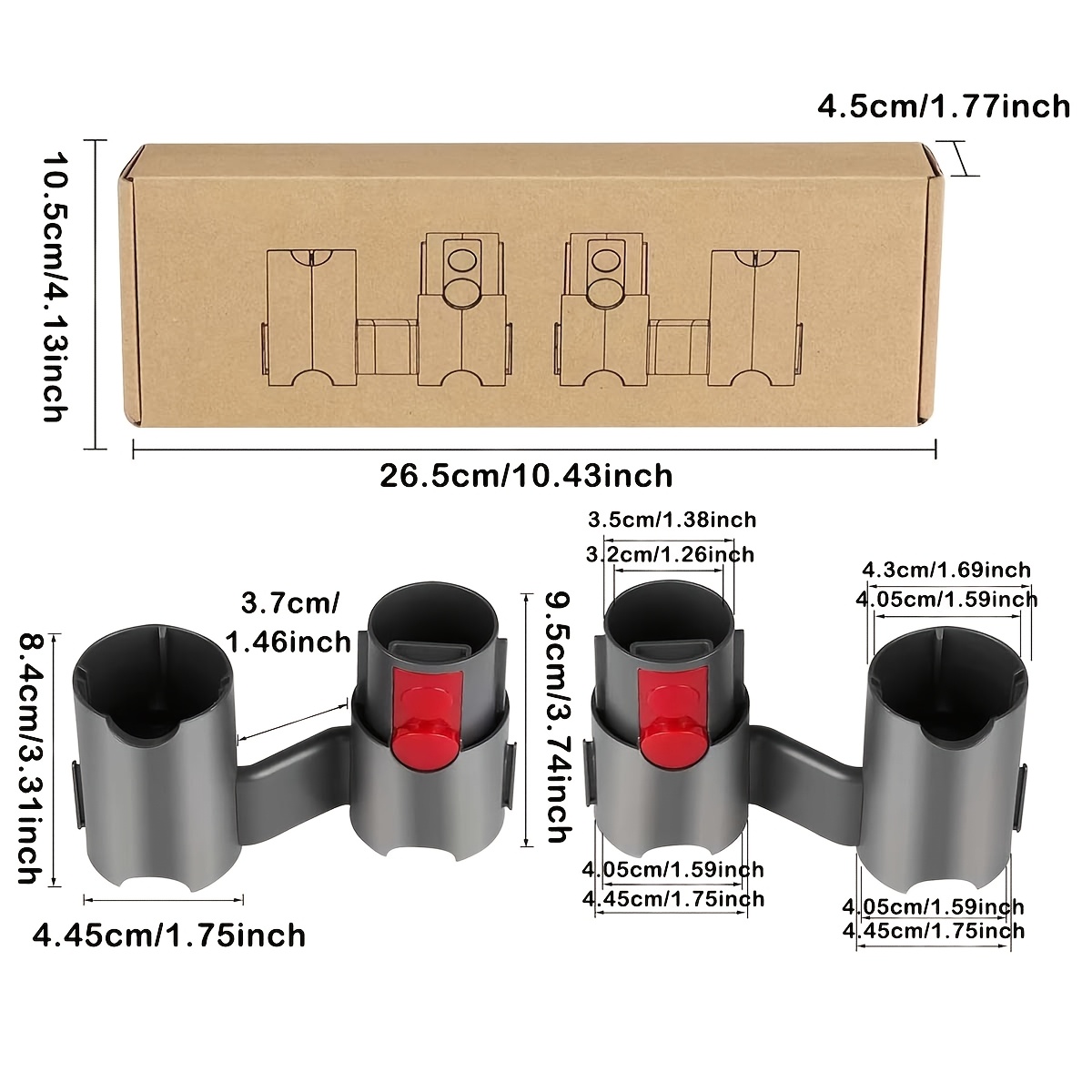 Suitable For Vacuum Cleaner V15v12v11v10v8v7 Storage Rack Expansion Bracket Hanging Bracket Accessories