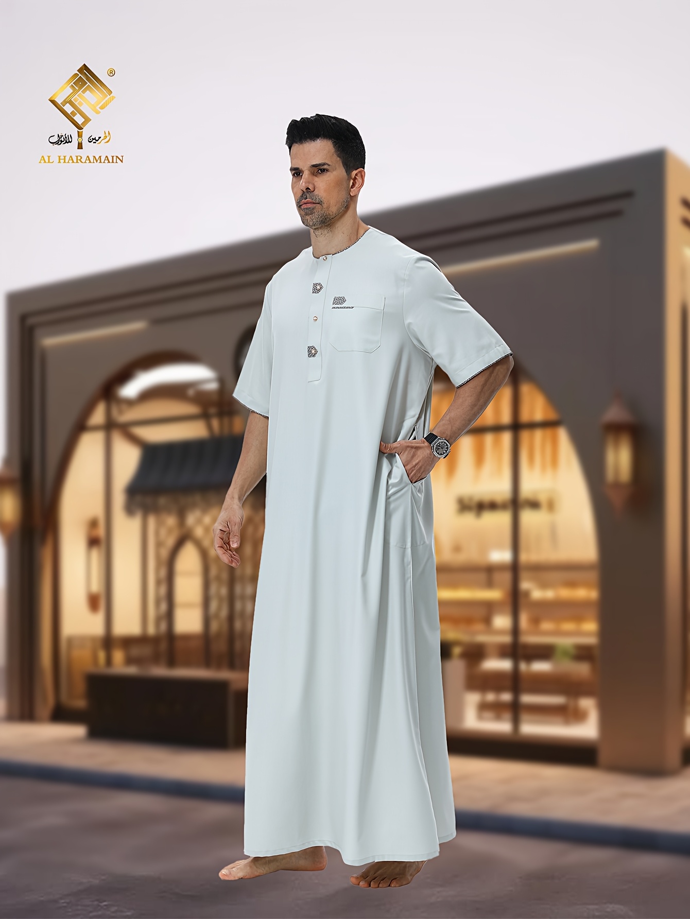 2025 nouveau matériau non pilling robe longue hommes Temu