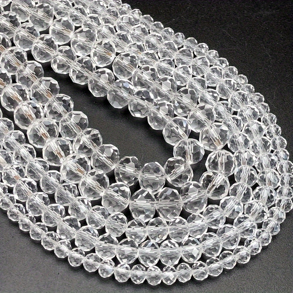 

Annebeads , 4/6/8mm Spacer For Diy Bracelets, Necklaces & Jewelry Accessories