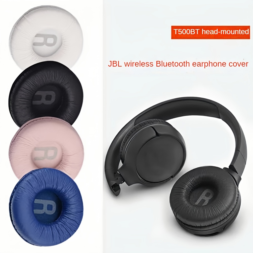 1 Paio Di Cuscinetti Morbidi Per Cuscino In Schiuma Di Pelle Proteica JBL Tune 500BT Acquista In Modo Economico - Spedizione Gratuita, Recensioni Reali Con Foto - Foto 3