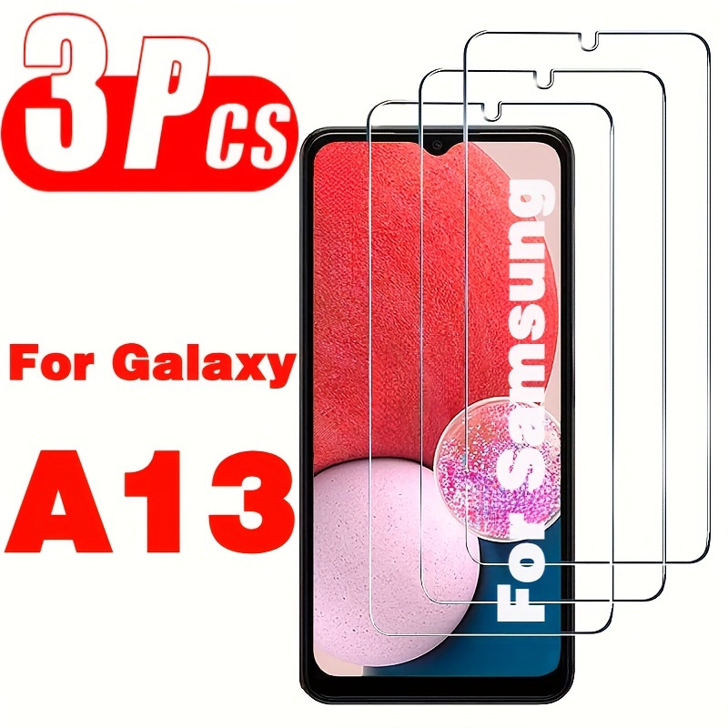 

3-pack Tempered Glass Screen Protector A13, High- Surface, -resistant Film