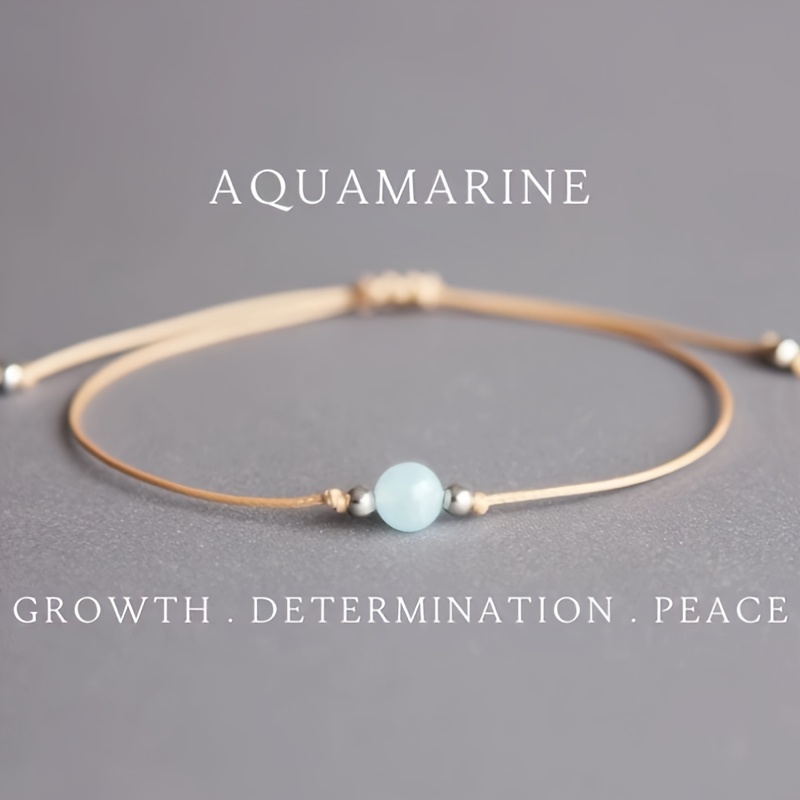 E-shop Minimalistisches Naturstein-Armband – Stilvoll Zart, Naturstein-Armbänder für Damen Herren, Paar-Armbänder, Schöne Armbänder für den täglichen