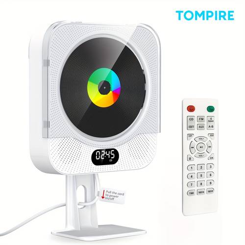 power cd player music player home decor remote control supports aux input and usb high fidelity player