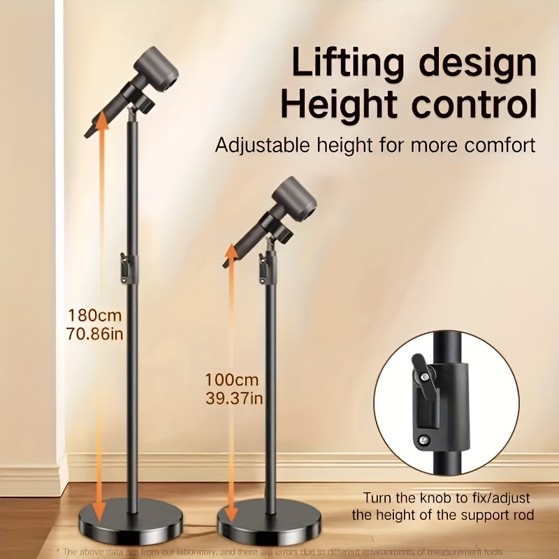 hands free heavy duty hair dryer stand high adjustable heavy