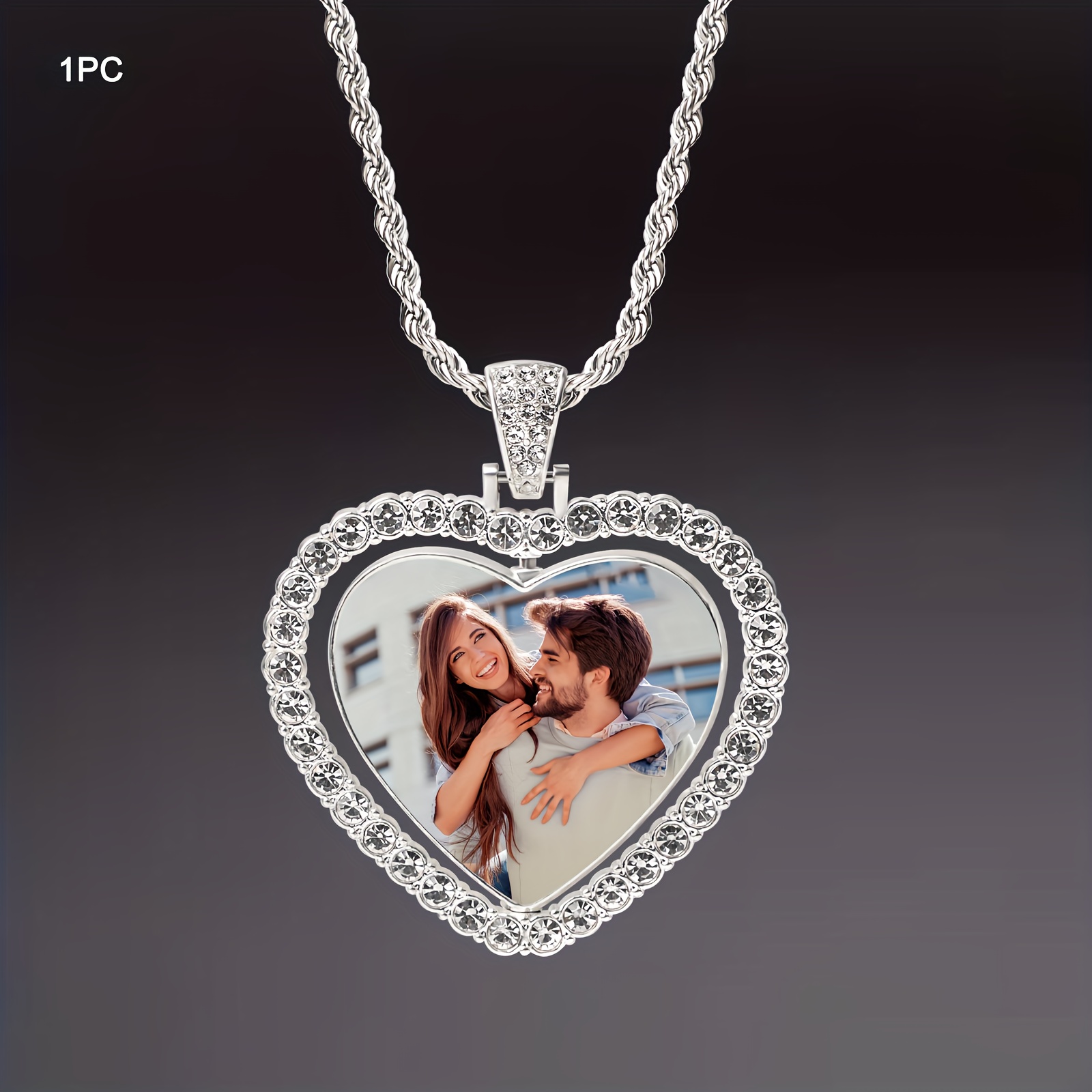 TEMU Customized Necklaces, Customized Photo Necklaces, Customized Hip-hop Necklaces, Water Fashionable And Personalized Necklaces, Suitable For