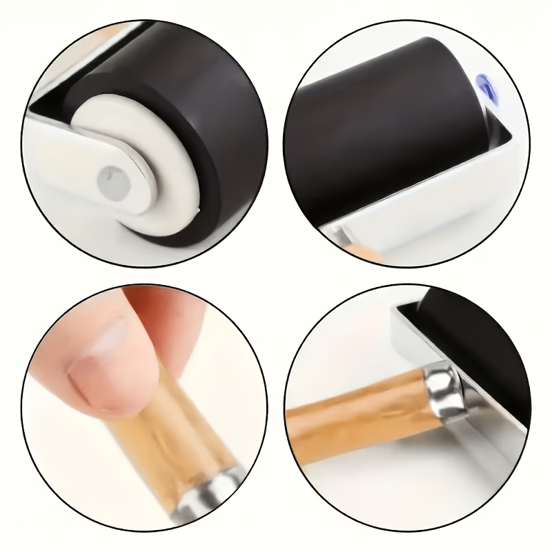 4-Pack Rubber Rollers for Craft Printing
