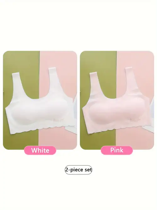 Reggiseno Sportivo Per Ragazze 7-8 Anni - Confezione Da 5, Cotone E Elastan - Foto 8