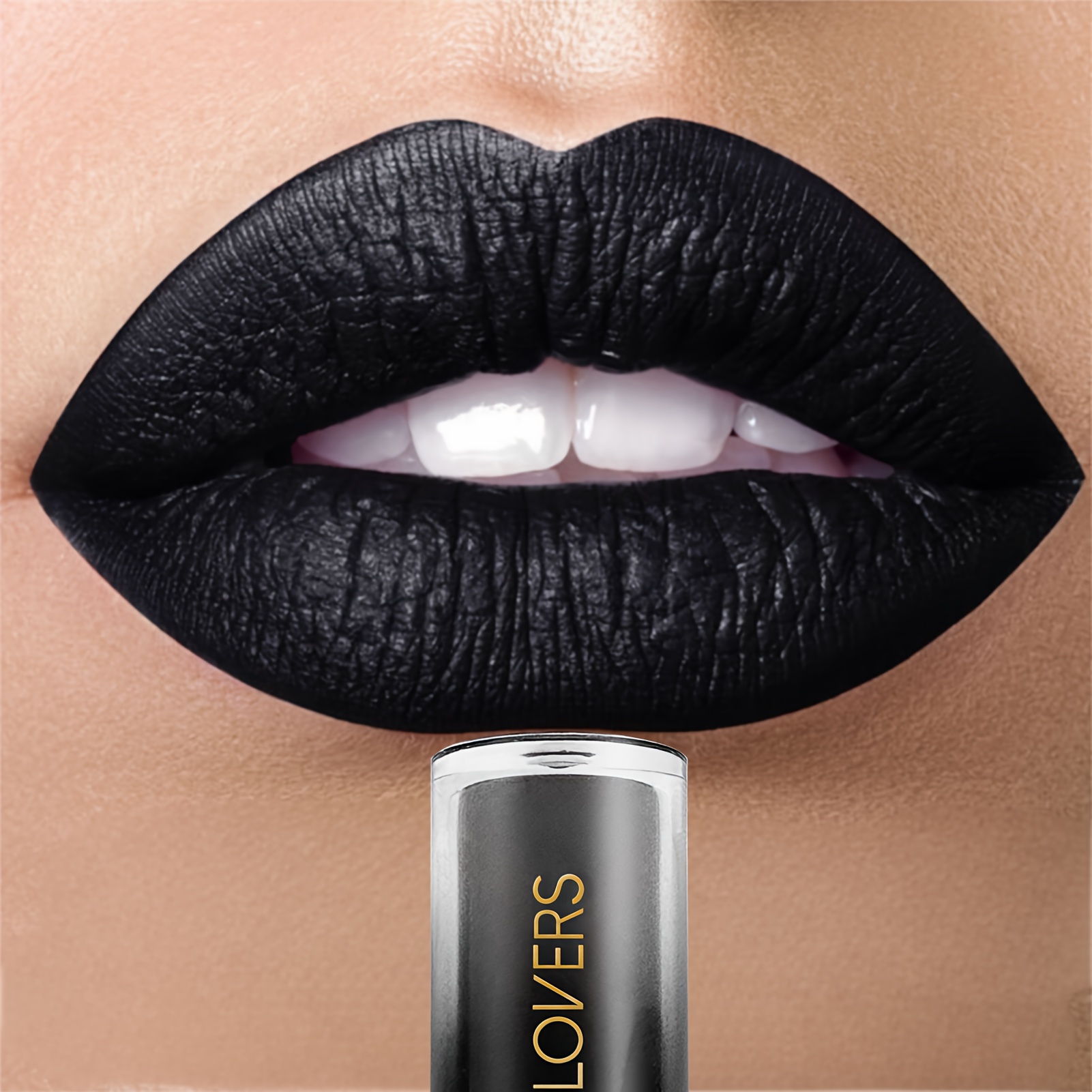 1pc matte velvet brown   saturated lip gloss long lasting non stick moisturizing liquid lipstick with   suitable for all light beiges