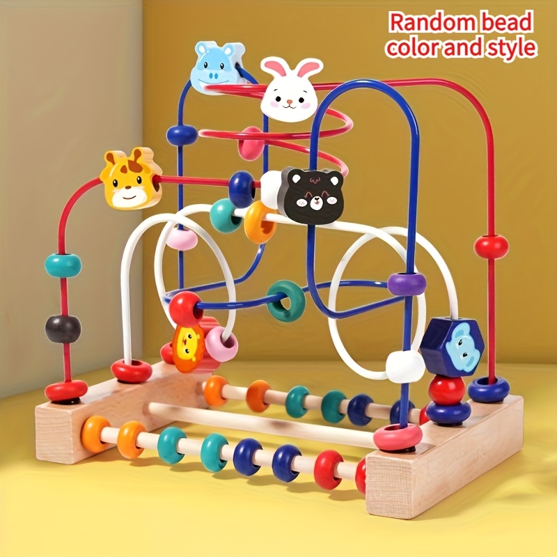 Image of Baby Toys, Bead Wrapped Puzzle Toys