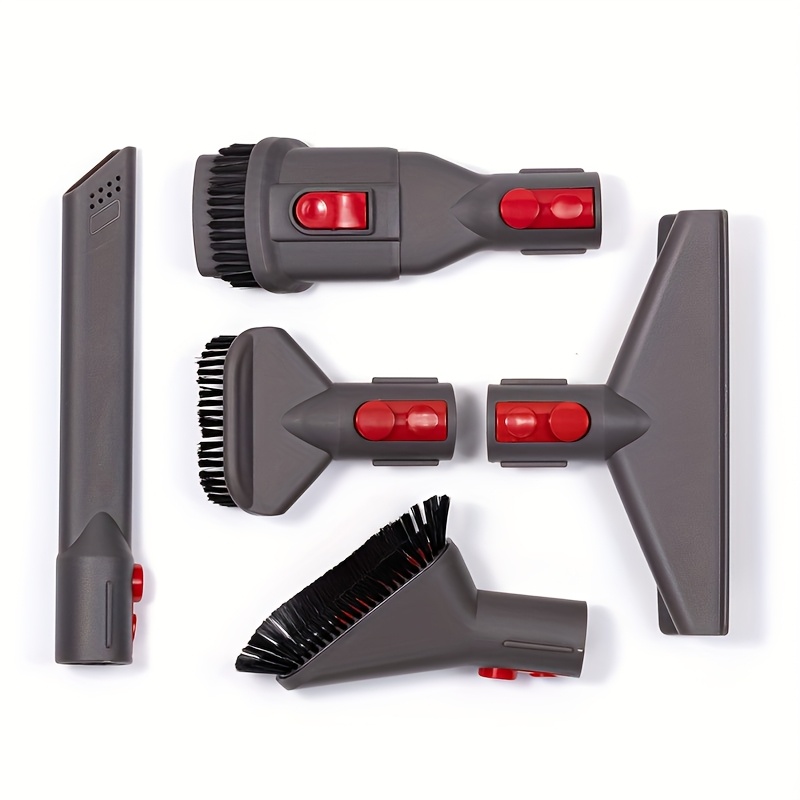 E-shop 5er-Pack Kompatibel mit Dyson Staubsaugern V7, V8, V10, inklusive abnehmbarer Verlängerungsbürste und Staubsauger-Ergänzungen