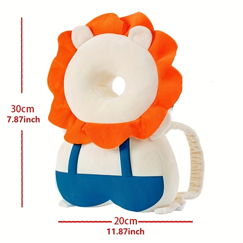 Child Head Protection Pillow Backpack, Suitable for 4-24 Months, Adjustable Toddler Head Protection Device, Head Safety Cushion, Child Head and Back Protection Strap, Suitable for Crawling and Walking Stages, Christmas Gift
