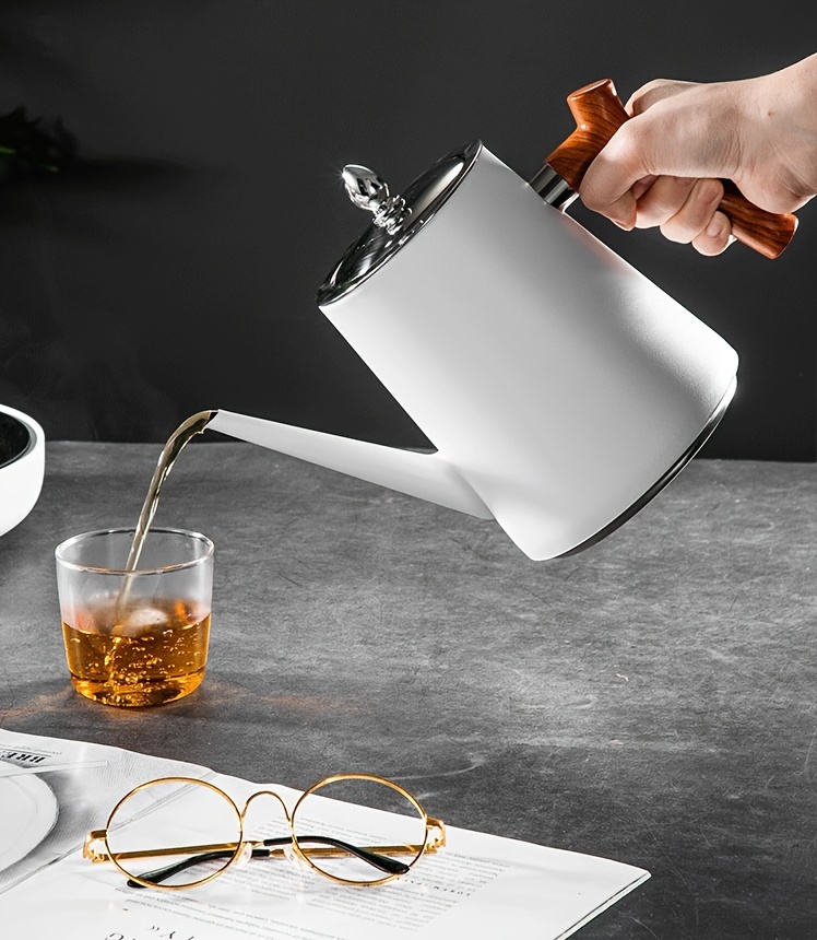   stainless steel teapot induction compatible   blooming loose leaf tea ideal for home office and restaurant use   details 9