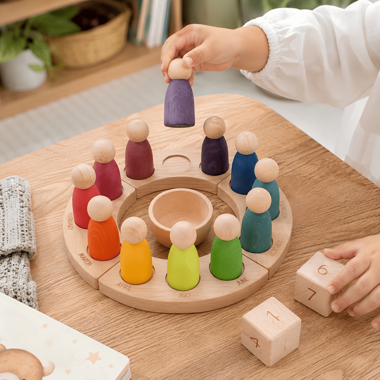 Mini Colorful Ornament Set - 12pcs Creative Stacking Game