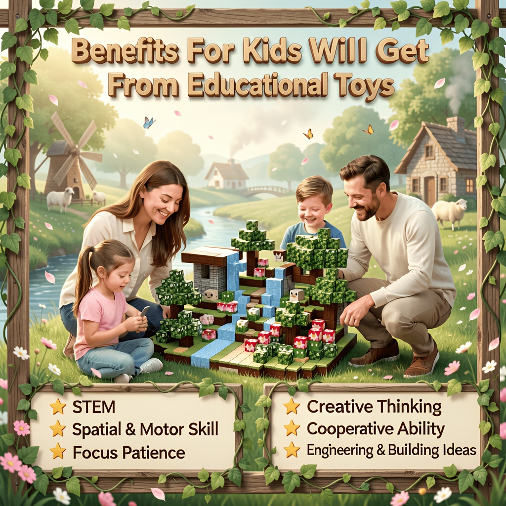 500pcs Playmate Exclusive 3D Building Blocks Set