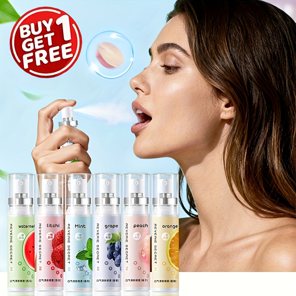 mouth spray bottle sold on Temu Mexico