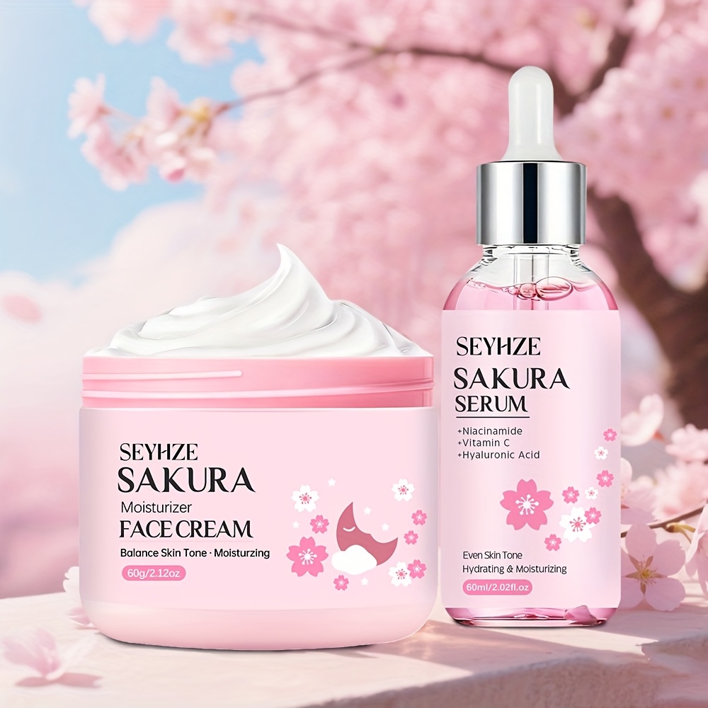 seyhze boosting serum moisturizing cream set - Temu Oman