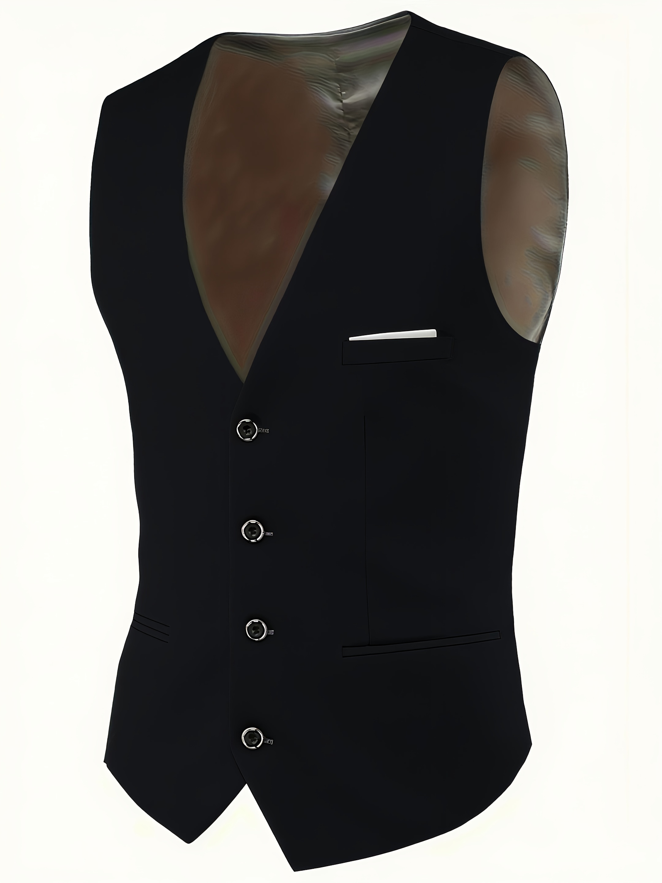 Men'S 3pcs Suit, Including a Blazer, Vest, And Trousers, Stylish And High-Quality.