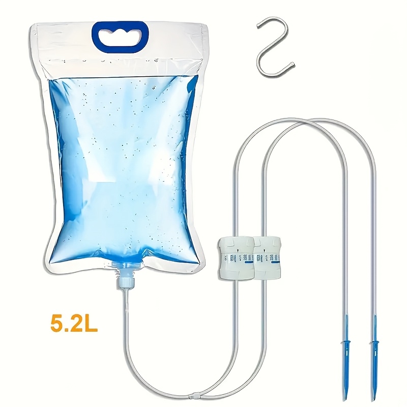 E-shop Eine automatische Pflanzenbewässerungstasche mit einem Fassungsvermögen von 5,2L/6,5L, mit einstellbarer Durchflussregelung, erhältlich in