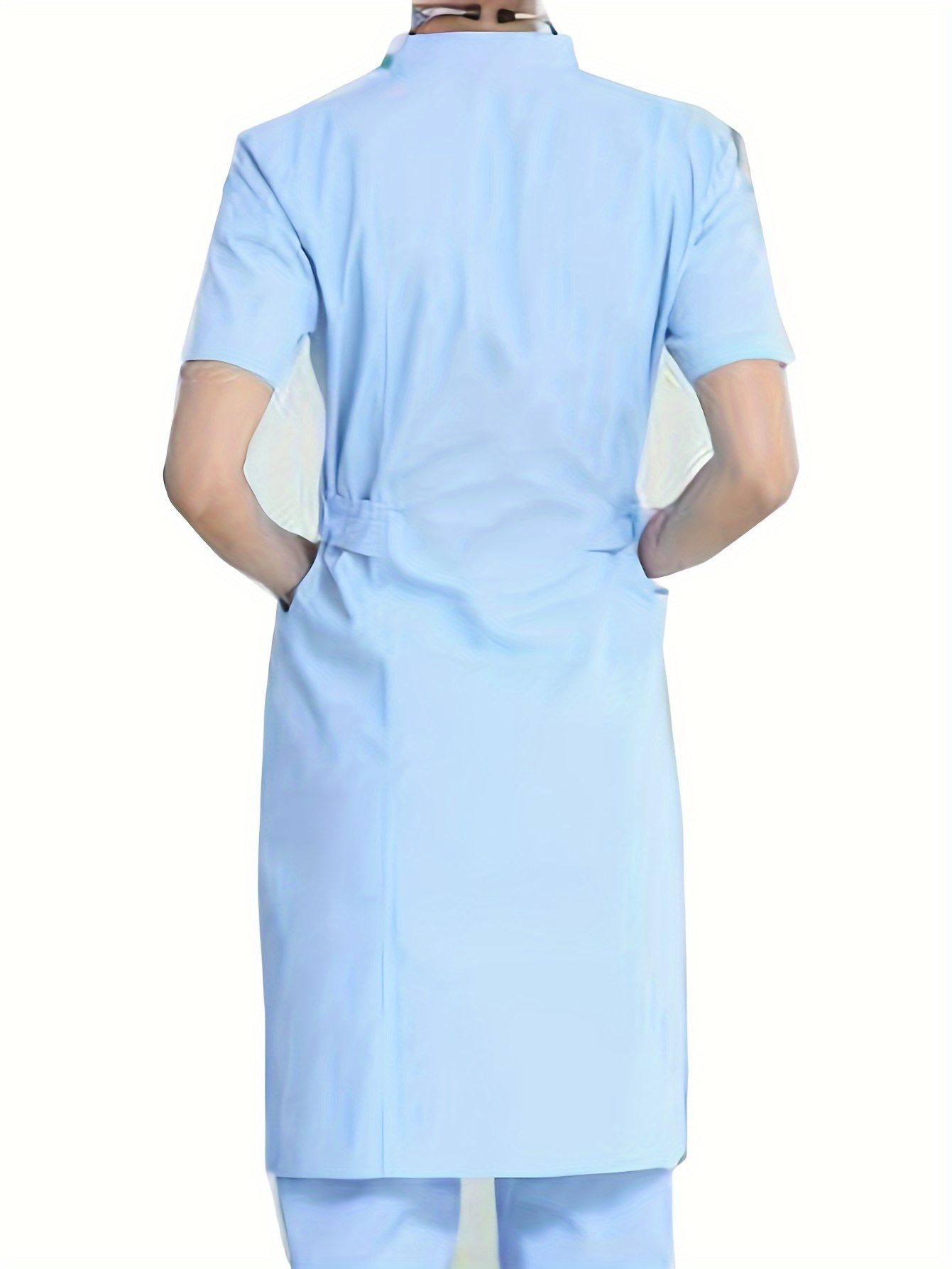 womens solid color scrub dress | Temu Italy