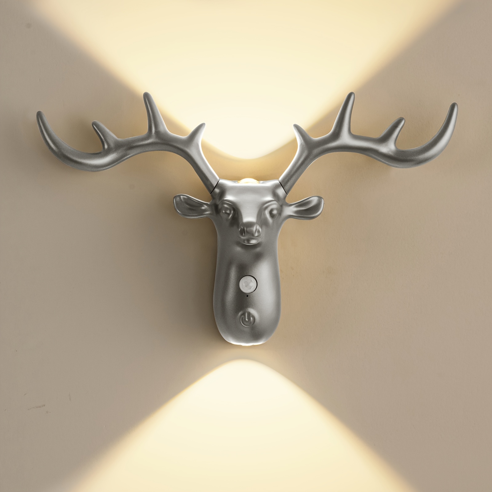 Creative USB Rechargeable Wall Lamp with Motion Sensor