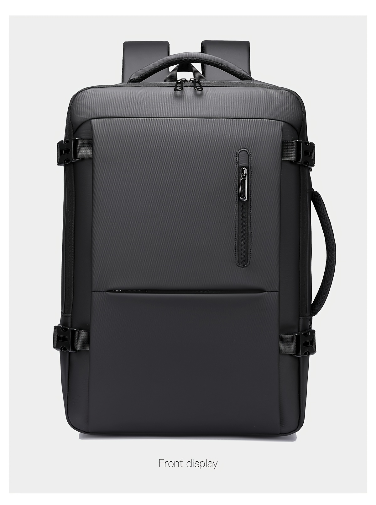 Mochila unisex WEIXIER, bolsa de viaje, bolso de mano, mochila unisex, bolsa para portátil, gran capacidad, función deportiva, mochila abierta a 180°, bolsa de equipaje para fines de semana, bolsa de negocios, bolsa de viaje de negocios, mochila escolar, expansible, compartimento independiente para computadora, adecuada para viajes escolares y de negocios, regalo para amigos y familiares.