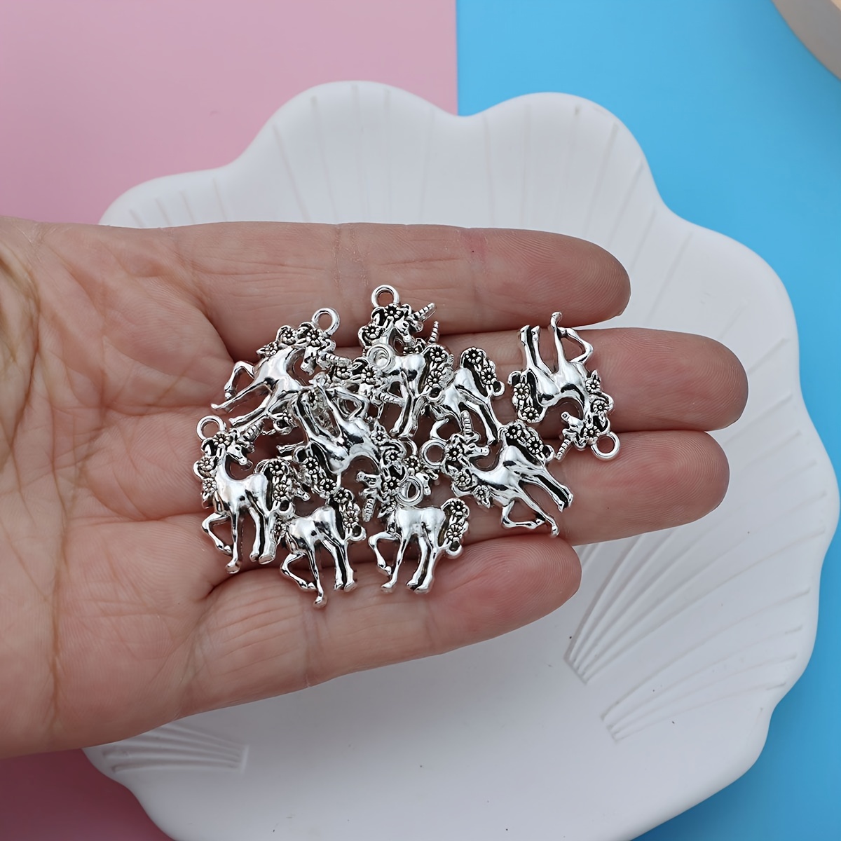 Unicorn charms for hot sale jewellery making