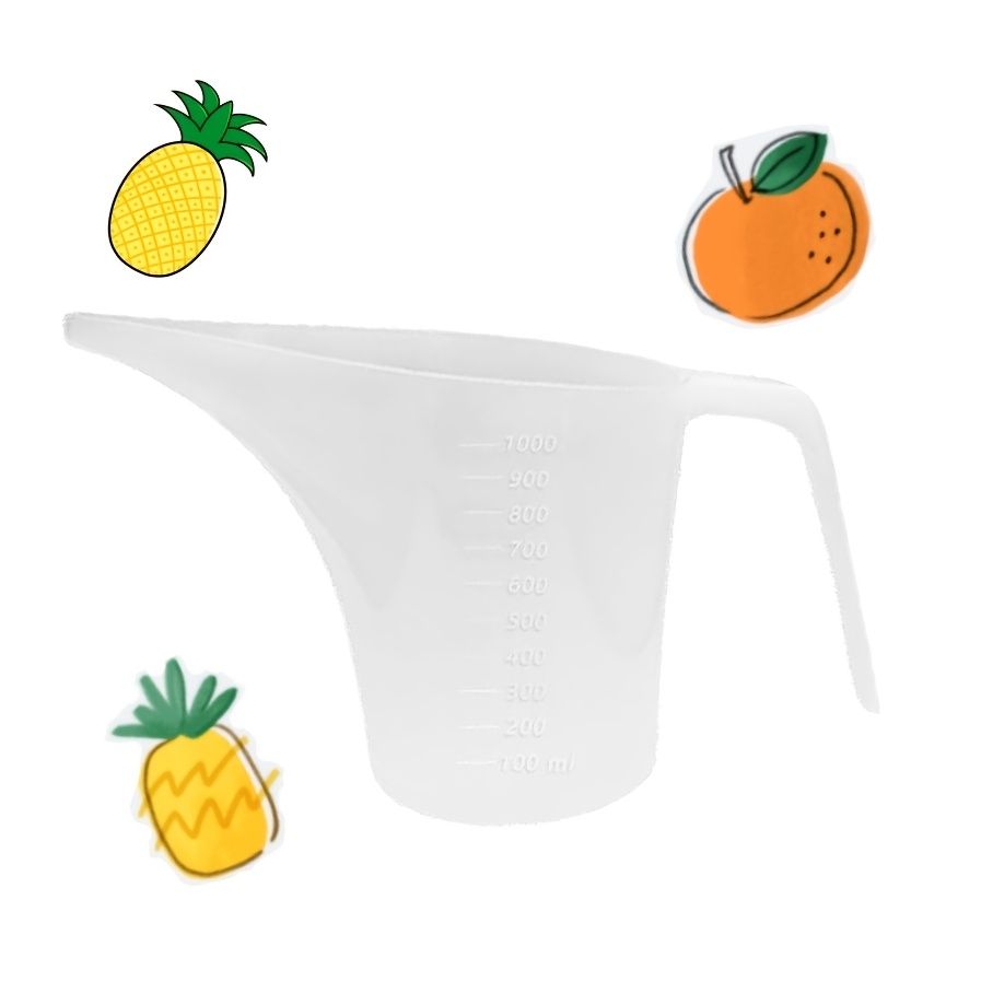 TEMU Large-capacity Plastic Funnel With A Long Spout Design - Used For Baking/oiling/watering Plants, Kitchen Measuring Cup, Oil/funnel,