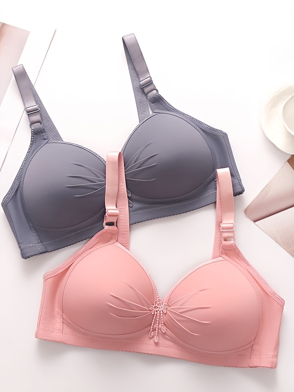 5pcs elegant seamless push up bras for women details 8