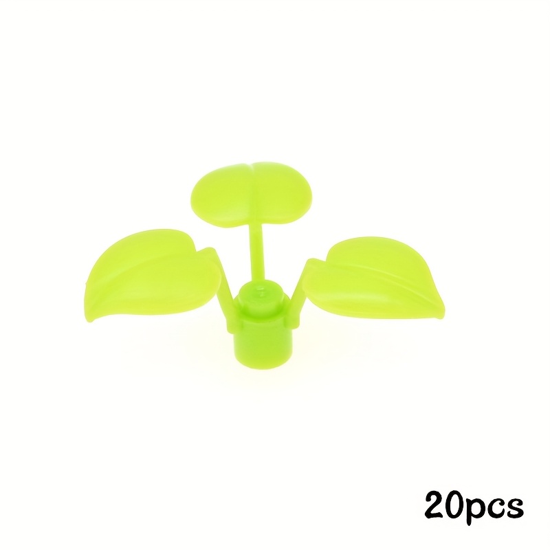 Colorful Leaf Shaped Building Blocks for Educational Play