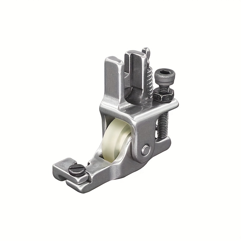 Image of 1pc New Adjustable Zipper Elastic Band Presser Foot, Invisible Zipper Presser Foot, Sewing Machine Presser Foot, Adjustable Screws, Smooth And Anti-wrinkle