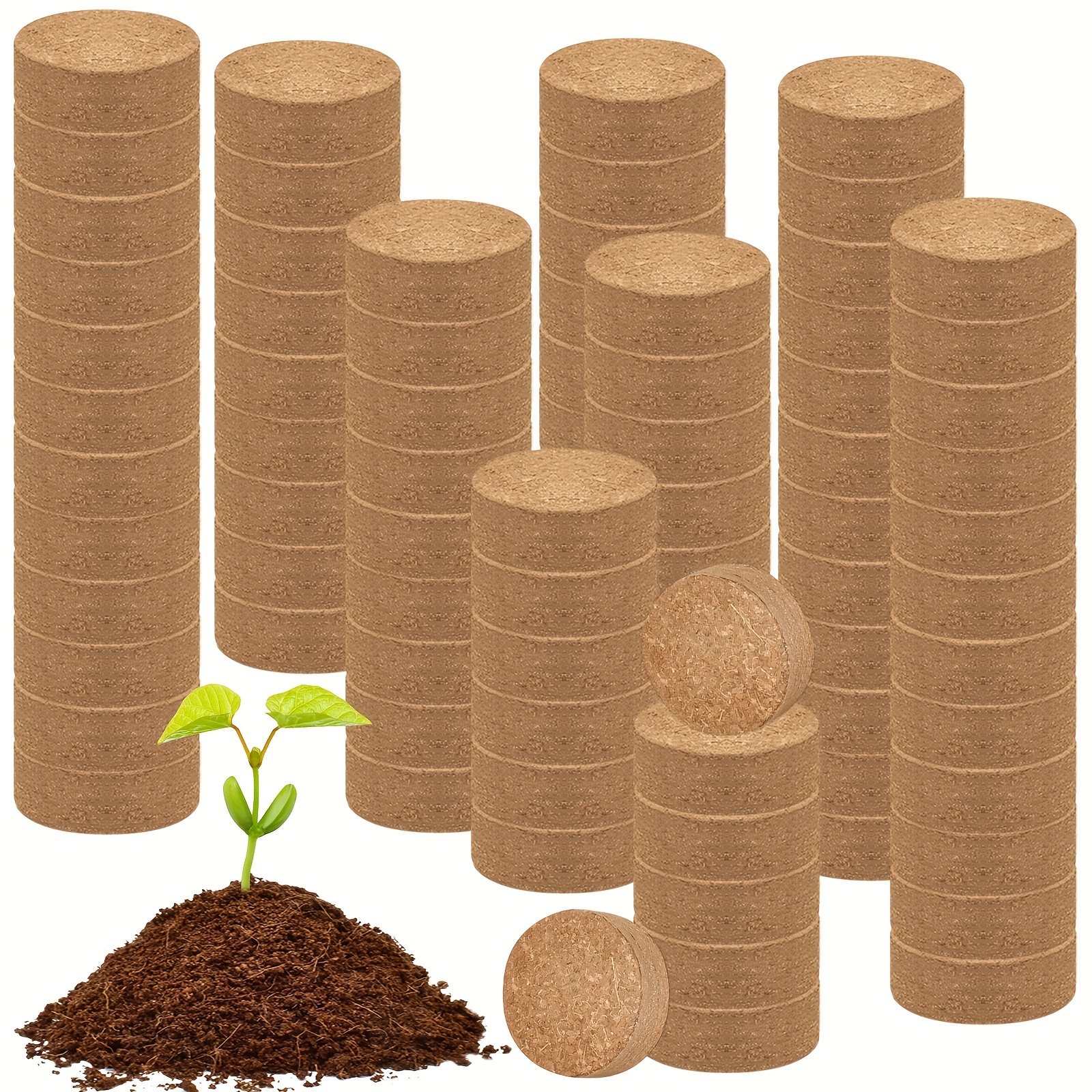 

50//200pcs Coir Pellets