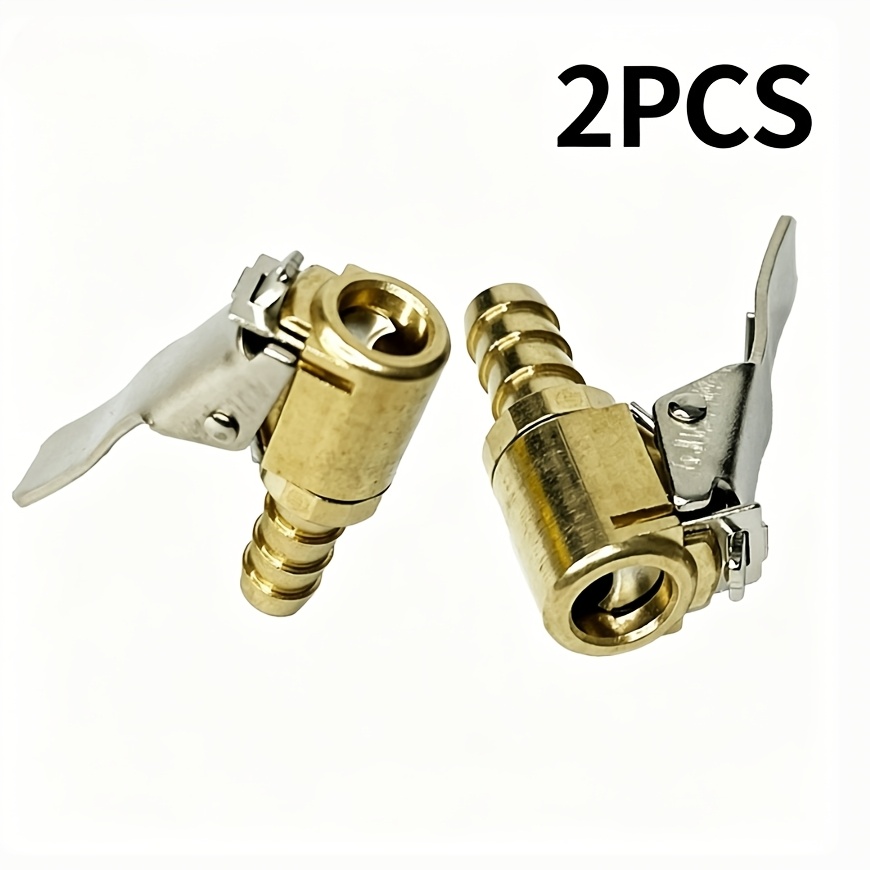 TEMU 2pcs Inflated Tire Valves, Quick Design, Used For Fixing Car Tire Nozzle Connectors, Durable Vehicle Maintenance Additions