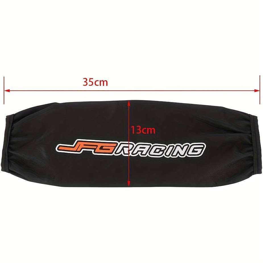 E-shop JFG RACING Motorrad Hinterradgabelschutz Stoßdämpferwickel - Staubabdeckung für Dirtbikes, Motocross, Enduro & , Hinterradgabelschutz,