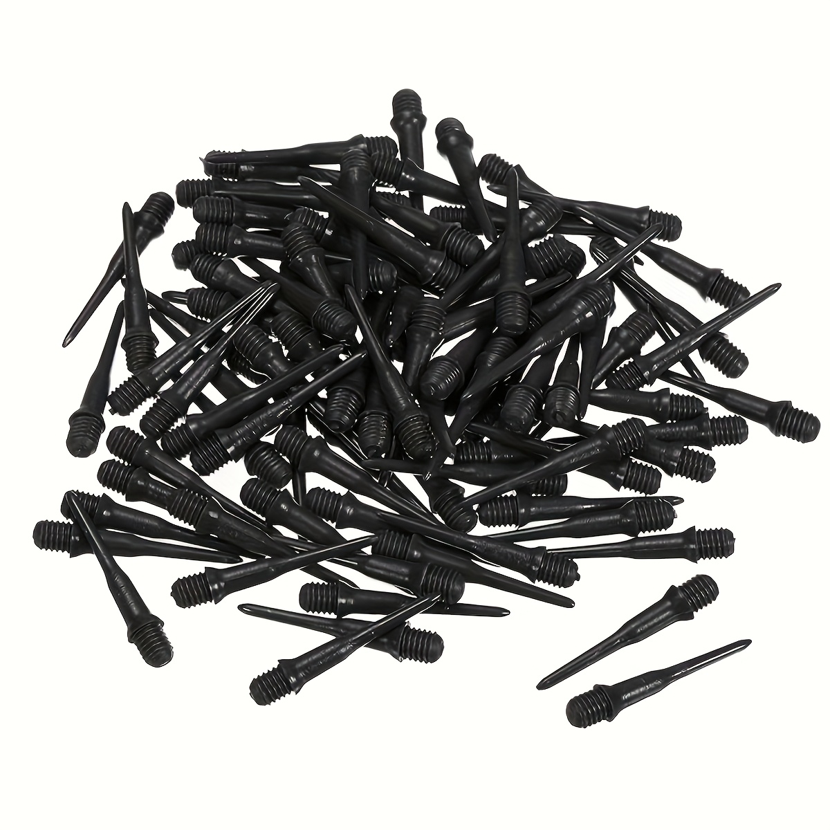 

Plastic Dart Heads, 50//200 2ba Threaded Soft Dart Heads Plastic Dart Heads Soft Dart Heads, (black