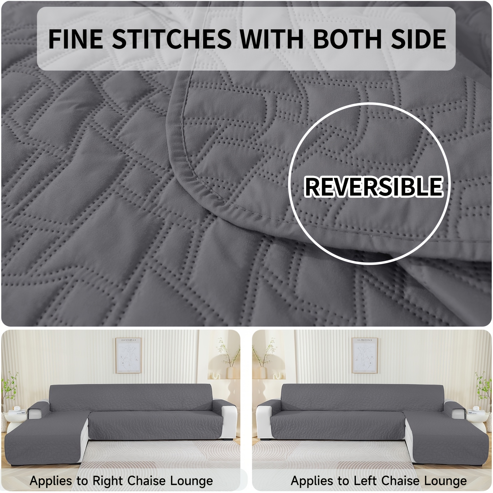 Ystyle 2/3/4 Seater Sofa Cover With , Universal Sofa Cover, Sofa Cover With , Corner Sofa Cover, L Sofa