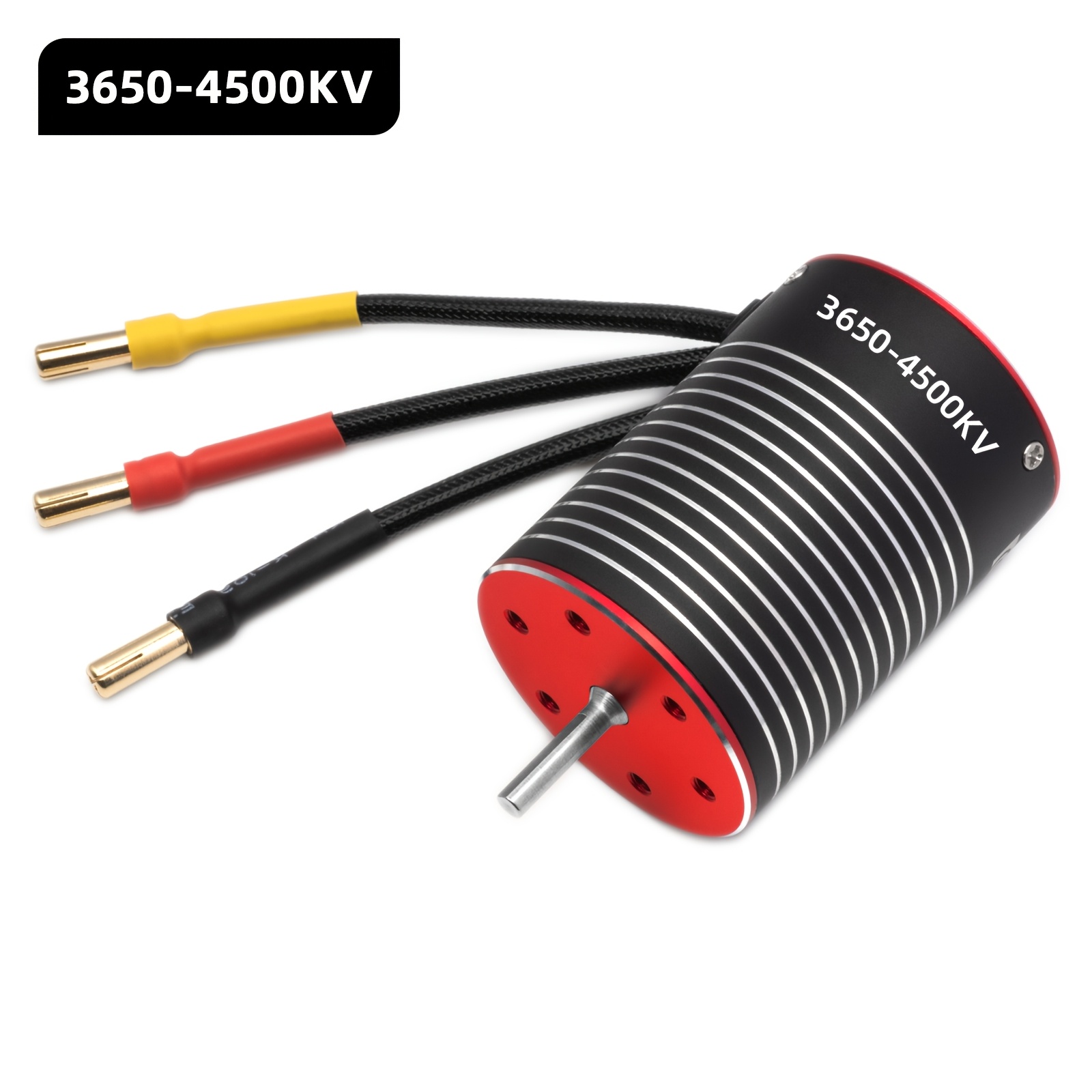 Image of Rcxaz 3650 Brushless Motor 3600kv 4500kv 5200kv Suitable For Most 1:10 1/12 Rc Car Scale Model Car Modified Upgrade Parts Without Battery