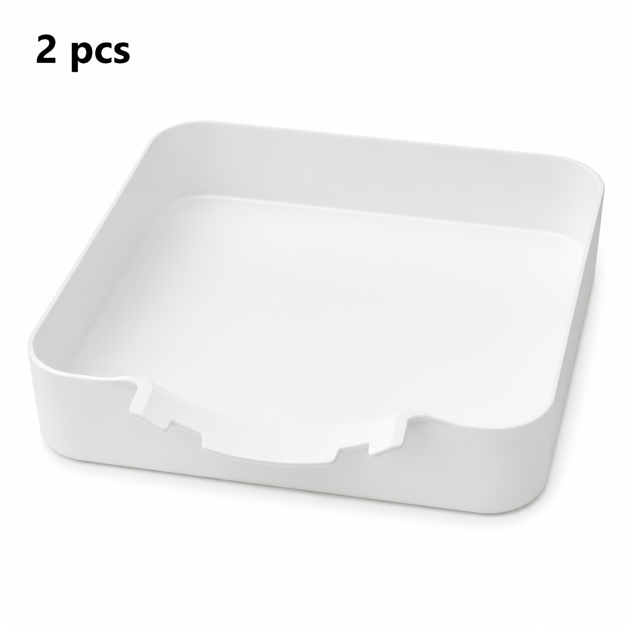 TEMU 2pcs Panier d'égouttage pour machine à laver , Isolation anti-fuite et anti-taches robuste, Spécial nettoyage et entretien , Matériau robuste et
