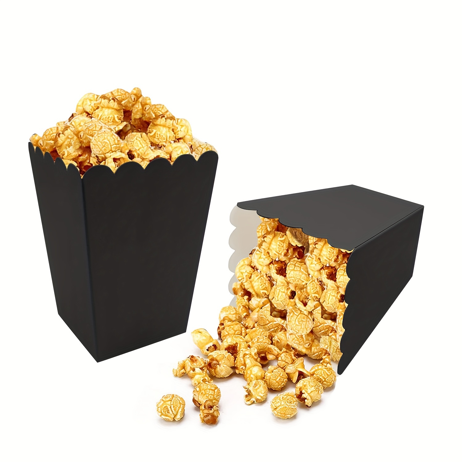 

12pcs, Popcorn Boxes, Mini Paper Popcorn Box, Cardboard Popcorn Container For Party, Disposable Snack Candy Popcorn Bags, Popcorn Holder For Birthday Wedding Decoration