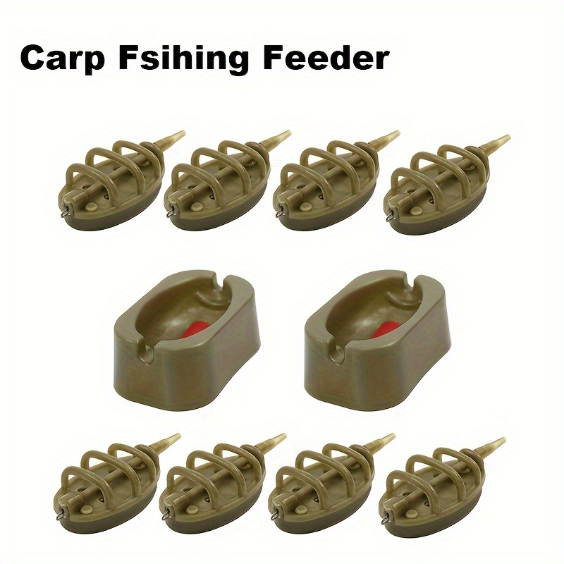 

Inline Method Feeders Set With Quick Release Mould, Carp Fishing Bait Holder, Outdoor Fishing Tool