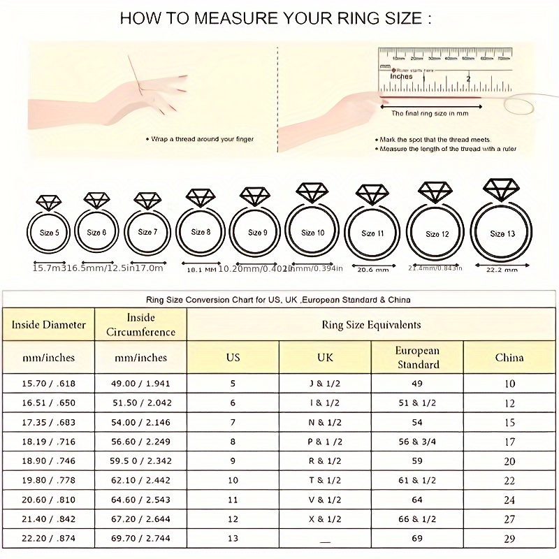 Princess Square Dazzling Zirconium Couple Engagement Ring