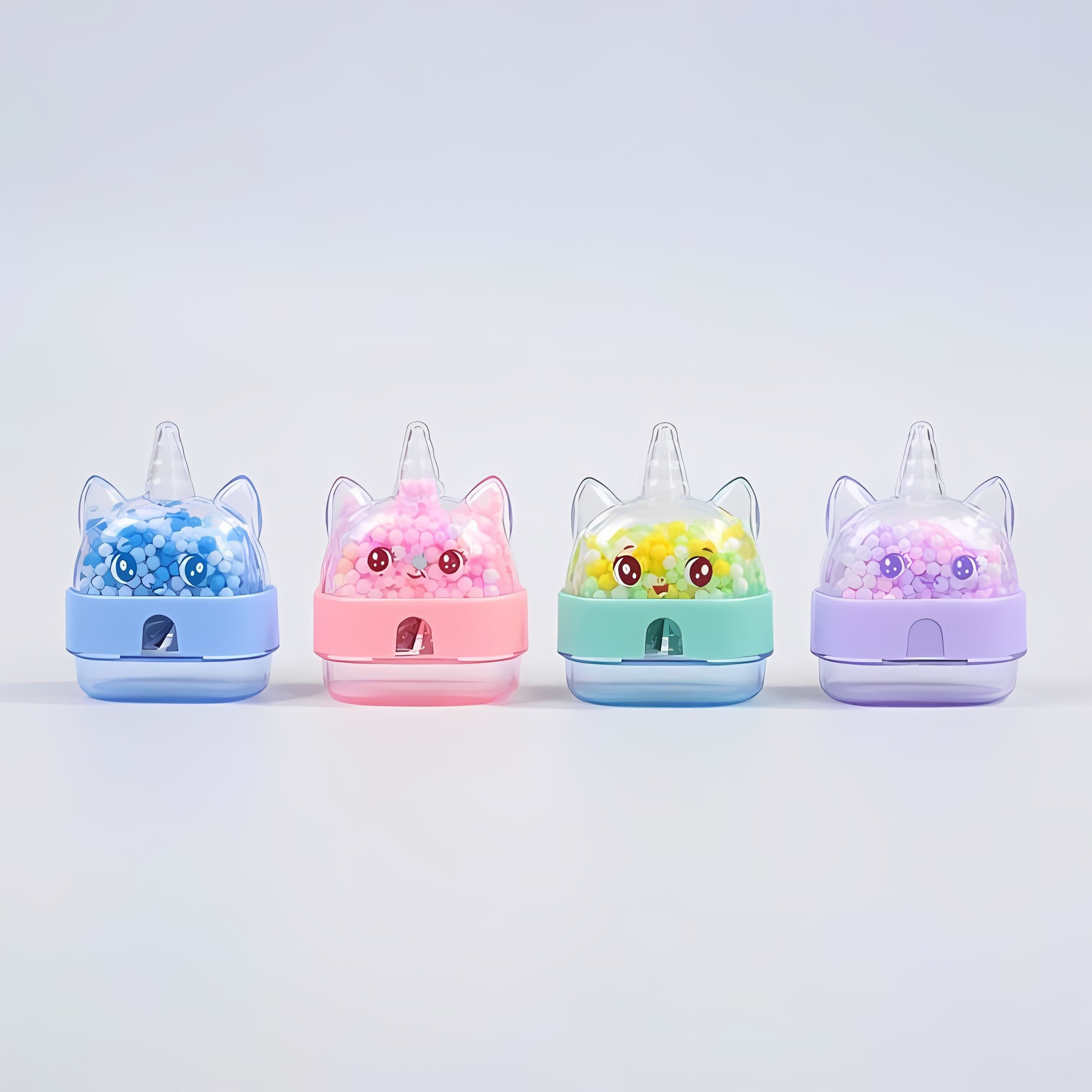 1PC Cartoon Animal Manual Pencil Sharpener, Dual-Hole Design ? Easy to Use & Durable | Ideal for Students and Professionals | Essential Drawing Tool| Suitable for School or Office | Gift