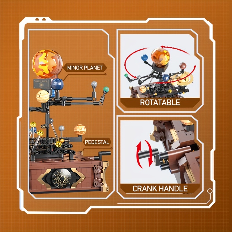Solar System Star Track Building Block Model