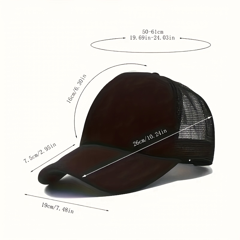 30pcs Customizable Trucker Hats, Breathable Polyester Mesh Caps