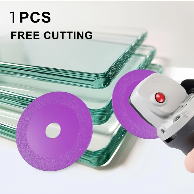 4-inch Glass Cutting Machine Saw Blade, Tile Cutting Tool, Diamond Glass Saw Blade, Multi-functional Cutting Tool, Multi-functional Cutting Disc, Cutting Wheel For Smooth Cutting