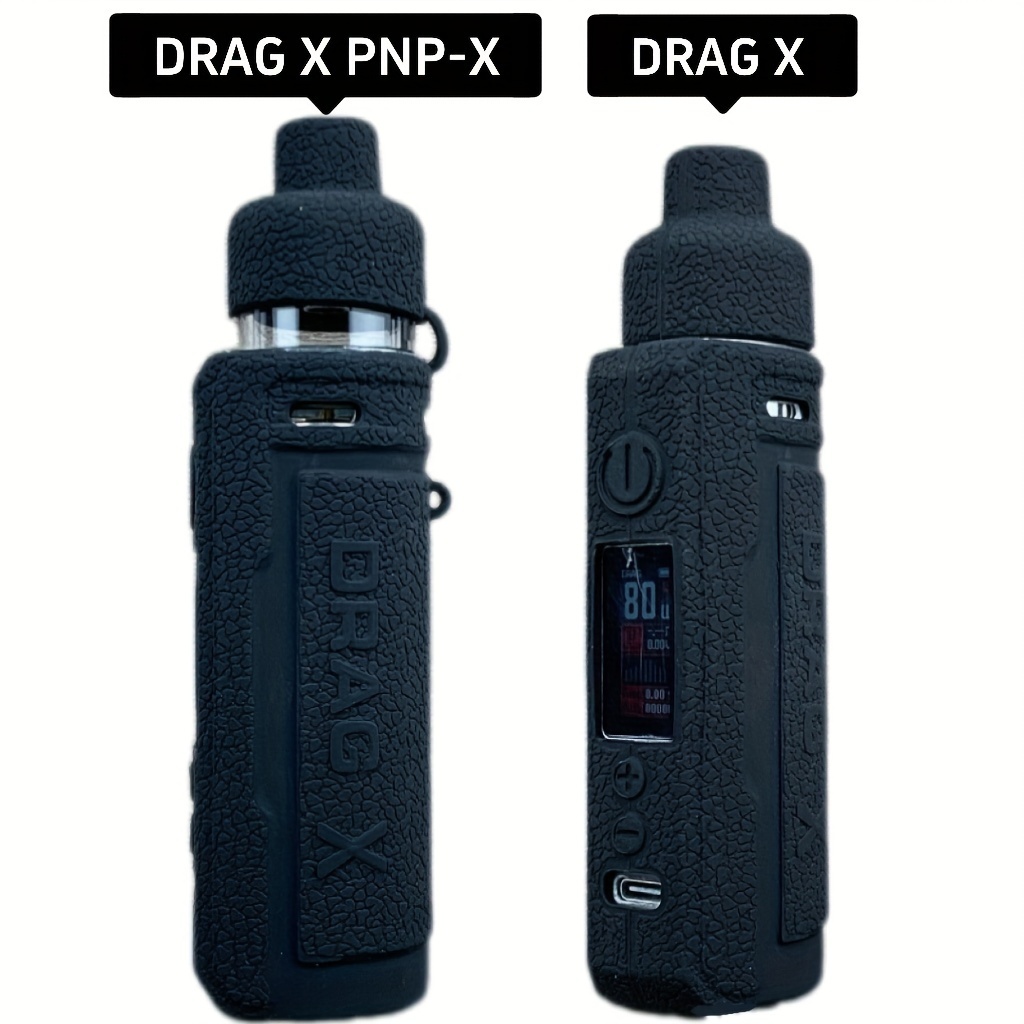 1pc silicone case textured skin anti-fall protective cover accessory soft  shell lanyard for drag x/drag x pnp-x atomizer | Today's Deals