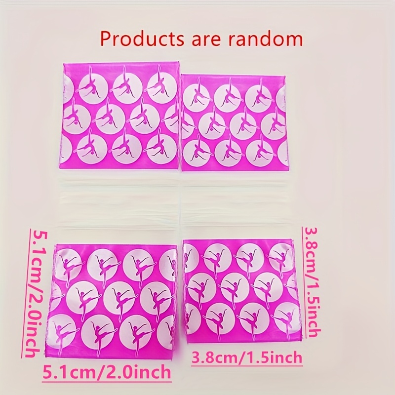 

100pcs Printing - Silver Background - Multifunctional Mini Plastic Sealed Storage Bag - Waterproof, Odorproof, - Medicine, Jewelry, Small Items, Kitchen Organization And Storage